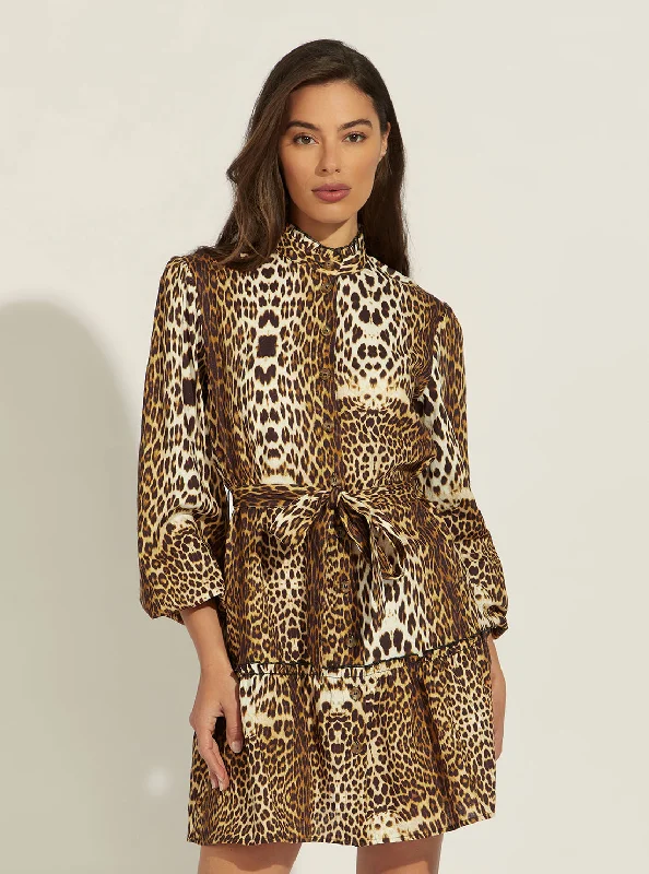 Leopard Essence Mini Dress