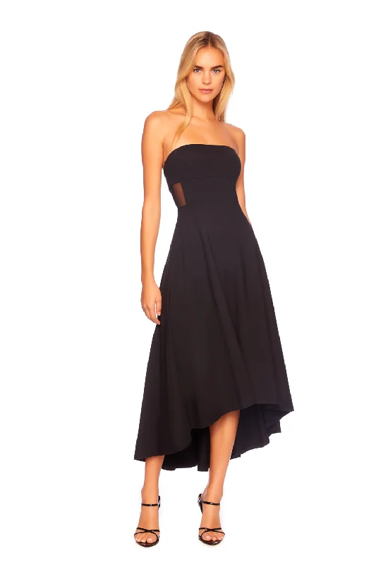 Carryover Mesh Tube High Low Dress