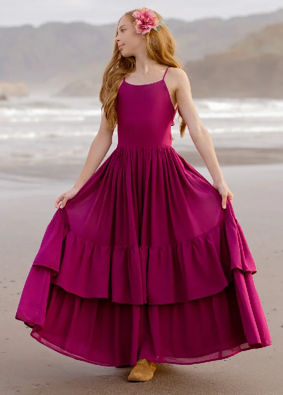 Catrin Dress in Berry