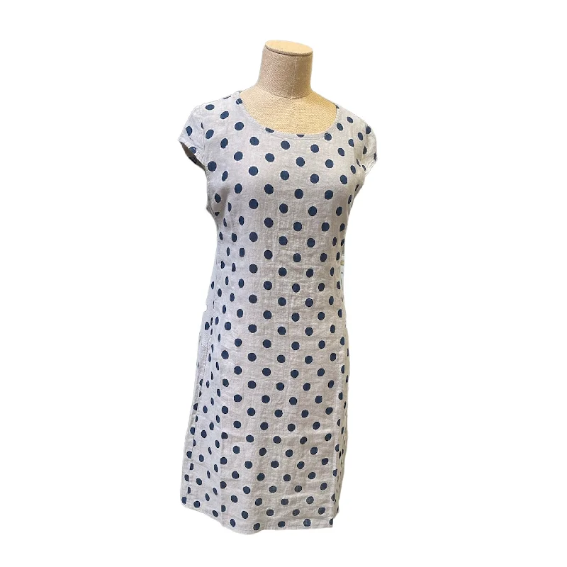 CC Linen with jersey sides dress