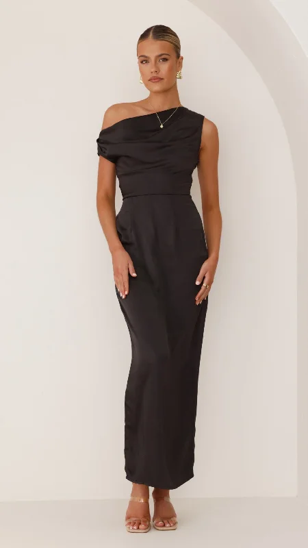 Harlowe Maxi Dress - Black