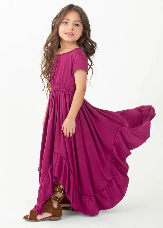 Braelyn Dress in Berry