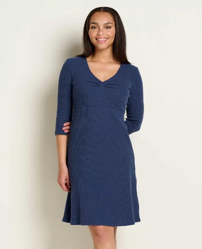 Rosalinda Cable Rib Dress