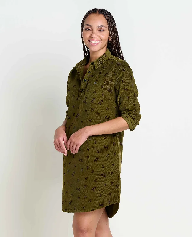 Scouter Cord Shirtdress