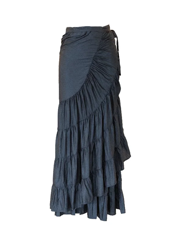 Flamenco Skirt - Pewter