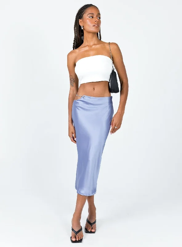 Lion‚Äôs Den Midi Skirt Blue