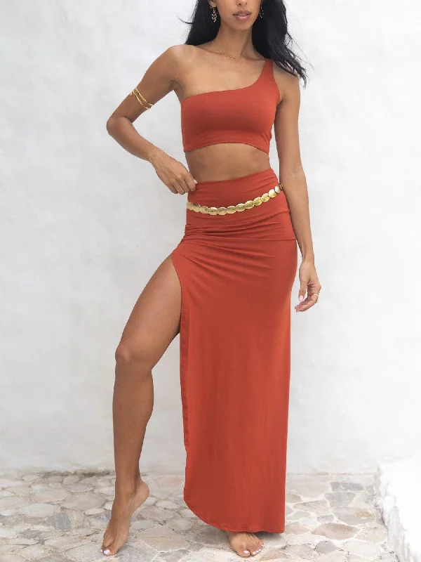 Nefertiti Skirt - Carnelian