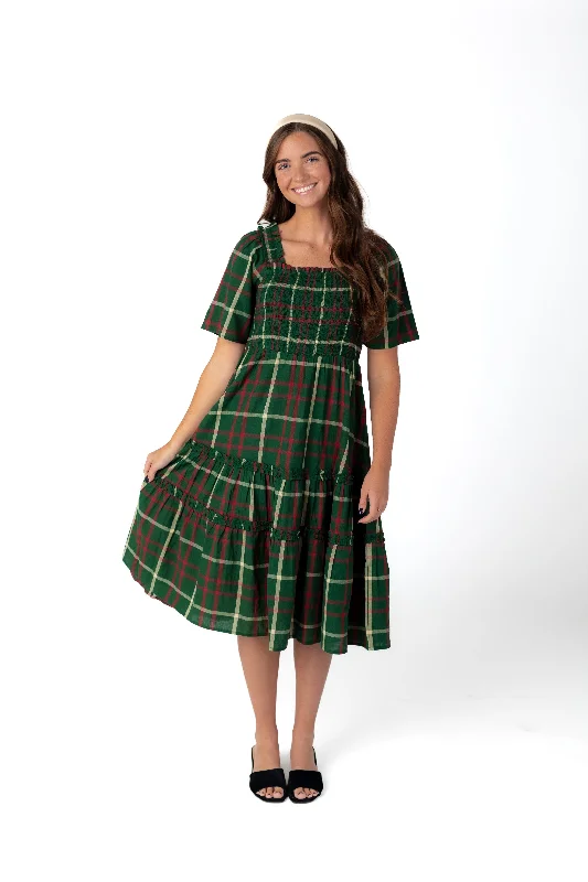 Citrus Reese Plaid Dress